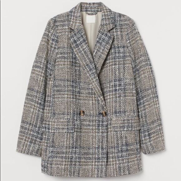 H&M Boucle Jacket Textured New - Picture 2 of 4